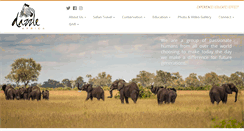 Desktop Screenshot of dazzleafrica.org